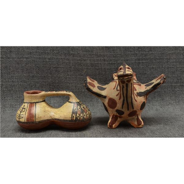 MEXICAN AND PERUVIAN POTTERY