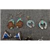 Image 3 : COLLECTION OF EARRINGS