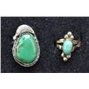 Image 2 : EIGHT NAVAJO AND MEXICAN RINGS
