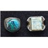 Image 4 : EIGHT NAVAJO AND MEXICAN RINGS