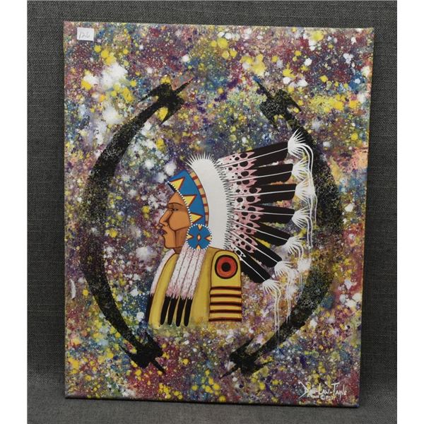 KIOWA PAINTING (DARWIN TSOODLE)