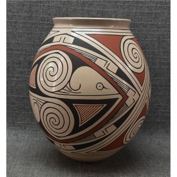 MATA ORTIZ POTTERY OLLA (SABRINO VILLALBA & VERONICA S)