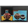 Image 1 : TWO NAVAJO PAINTINGS (EDDIE TSOSIE)