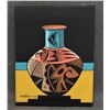 Image 6 : TWO NAVAJO PAINTINGS (EDDIE TSOSIE)