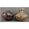 Image 2 : TWO MATA ORTIZ POTTERY VASES