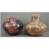 Image 3 : TWO MATA ORTIZ POTTERY VASES