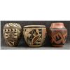 Image 4 : THREE HOPI POTTERY VASES