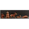 Image 4 : FIVE PUEBLO POTTERY FIGURES