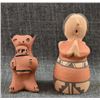 Image 7 : FIVE PUEBLO POTTERY FIGURES
