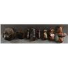 Image 6 : EIGHT NAVAJO GLAZE WARE POTTERY FIGURES