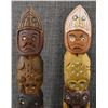 Image 10 : FOUR DECORATIVE TOTEM POLES