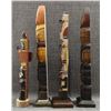 Image 2 : FOUR DECORATIVE TOTEM POLES