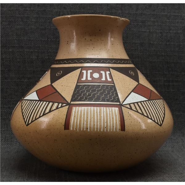 HOPI POTTERY VASE (AGNES SETALLA NAHSONHOYA)