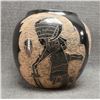 Image 3 : SANTA CLARA POTTERY VASE (JOSE D TAFOYA)