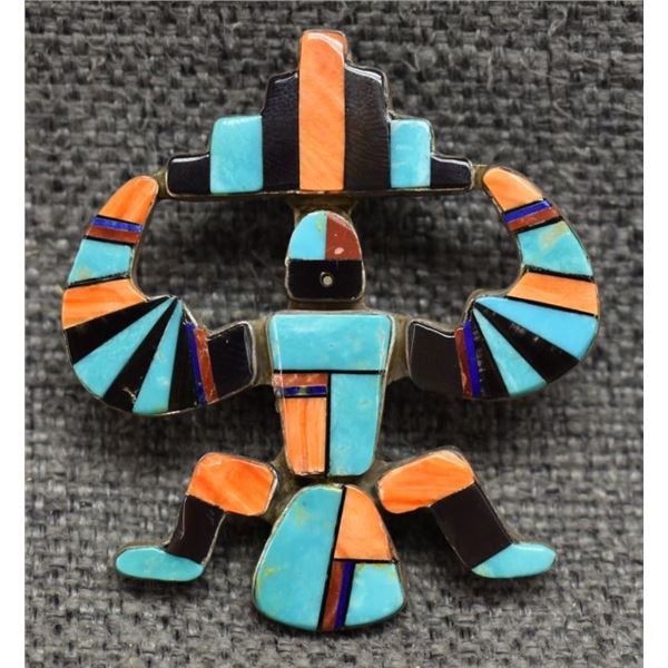 NAVAJO PIN/PENDANT (RONNIE WILLIE)