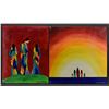 Image 1 : SIOUX PAINTINGS (KATHY KILLS-THUNDER)