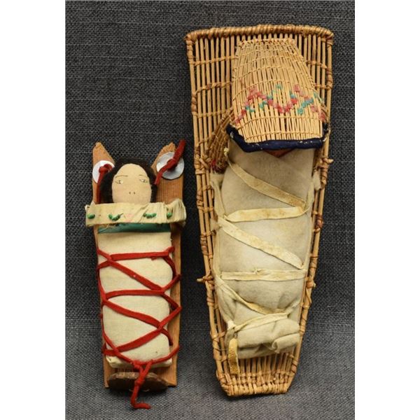 PAIUTE AND NAVAJO TOY CRADLES