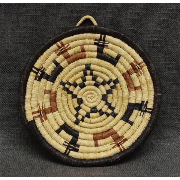 HOPI BASKETRY PLAQUE