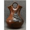 Image 3 : NAVAJO POTTERY WEDDING VASE (ELIZABETH MANYGOATS)
