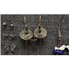 Image 3 : SEVEN PAIRS OF EARRINGS