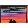 Image 6 : TWO NAVAJO PAINTINGS (EDDIE TSOSIE)