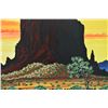 Image 8 : TWO NAVAJO PAINTINGS (EDDIE TSOSIE)