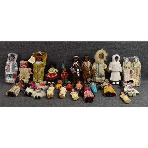 GROUP OF DOLLS