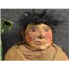 Image 9 : THREE TOY CRADLES, ONE SKOOKUM DOLL