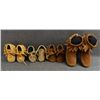 Image 5 : FOUR PAIRS OF MOCCASINS