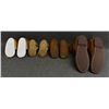 Image 6 : FOUR PAIRS OF MOCCASINS