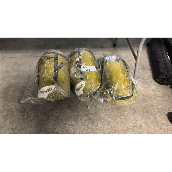 3 CHUGIAK DENALI (LONG) SLEEPING BAGS 78 IN