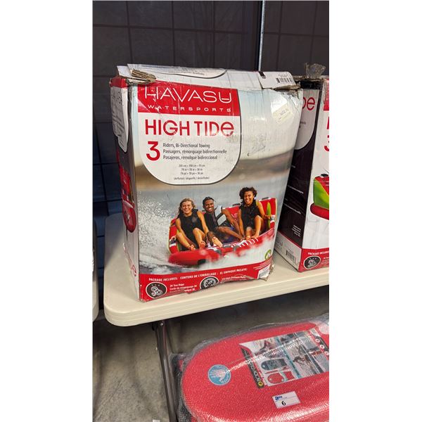 HAVASU WATERSPORTS HIGH TIDE 3-RIDERS TOWABLE RAFT