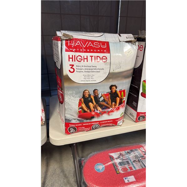 HAVASU WATERSPORTS HIGH TIDE 3-RIDERS TOWABLE RAFT