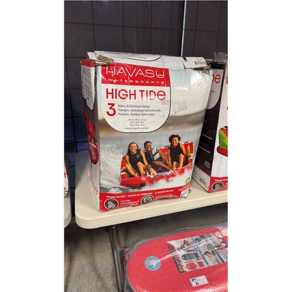 HAVASU WATERSPORTS HIGH TIDE 3-RIDERS TOWABLE RAFT