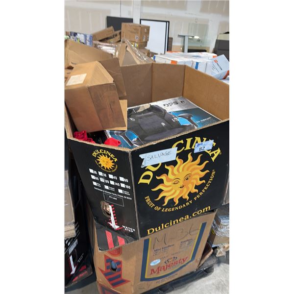 PALLET OF AQUATIC VESSELS AND ACCESSORIES INCL HAVASU WATERSPORTS