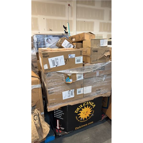 PALLET OF MIXED ITEMS INCL HAVASU INFLATABLE PFD'S