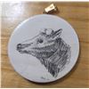 Image 4 : Four Antique Scrimshaw Pendants Signed Hon