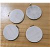 Image 6 : Four Antique Scrimshaw Pendants Signed Hon