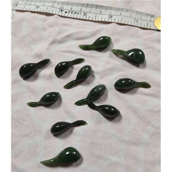 Jade Tadpole Carvings