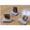 Image 1 : Three Inuit Stone Carvings Signed