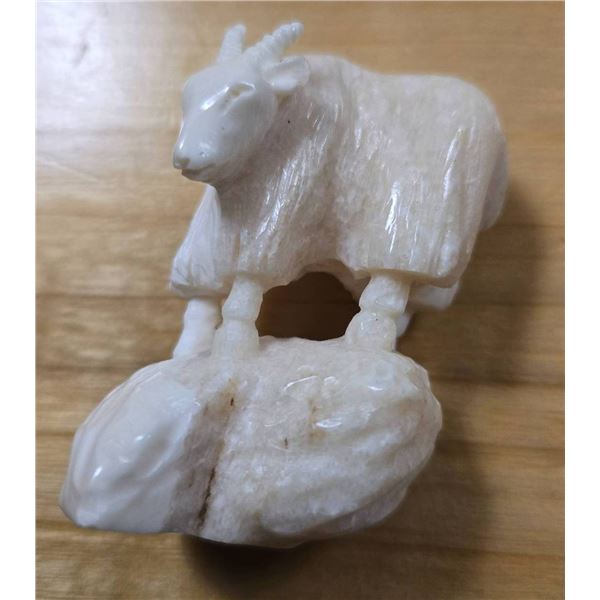 Antique Inuit Sperm Whale Tooth Carving