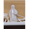 Image 2 : Antique USSR Inuit Carving With Sled Scene