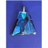 Image 4 : Two Dichroic Glass Pendants and Mosaic Brooch
