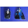 Image 6 : Two Dichroic Glass Pendants and Mosaic Brooch