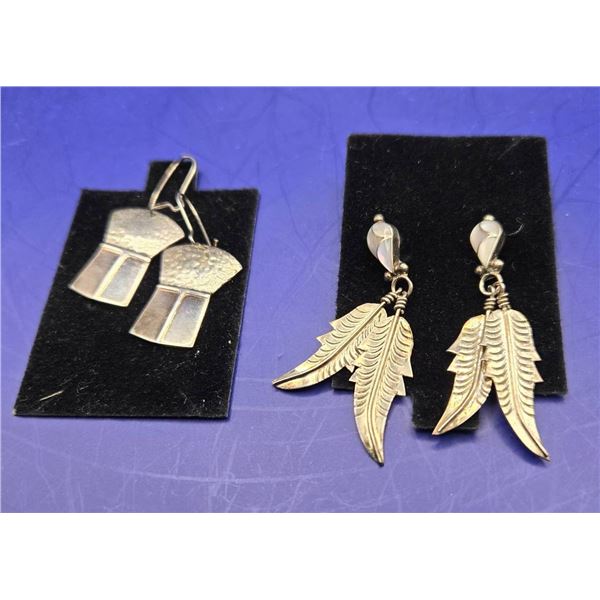 Indigenous Sterling Silver Earrings