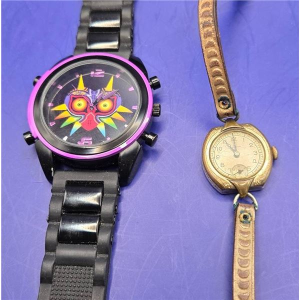 Nintendo and Superva Watches, Mixed Era, One Needs Servicing