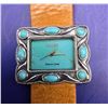 Image 2 : Turquoise and Sterling Silver Ecclissi Watch working
