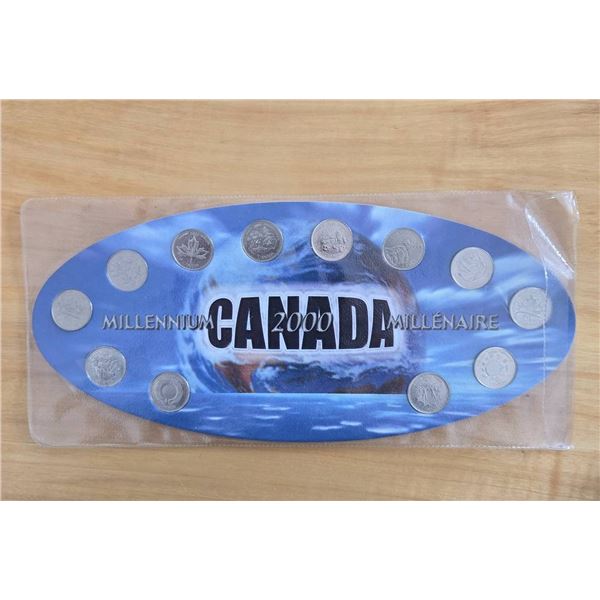 Canada Millennium Coin Collection 2000 Set