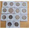 Image 1 : Canadian 50 Cent Nickel Coins