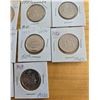 Image 5 : Canadian 50 Cent Nickel Coins